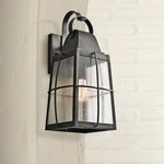 Kichler Tolerand 20 1/4" High Black Finish Outdoor Wall Lantern Light. Fixed Price $389.99.