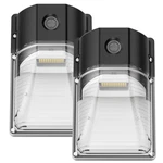 Gjia 30W Led Wall Light, Dusk To Dawn Outdoor Lighting 2 Pack, Black. Fixed Price $66.78.