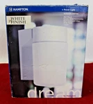 Dream By Hampton Porch Light- White Finish. Fixed Price $11.58.