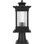 Elegant Lighting OD316P19BK Collins 18.5 Inch Black Outdoor Post. Fixed Price $106.00.