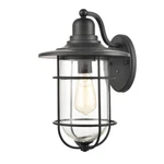 Millennium Light 14" Outdoor Wall Bracket, Powder Coat Black/clear 2921-PBK. Fixed Price $131.90.