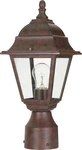 Nuvo 60-547 Briton Light 14" Outdoor Old Bronze Post Lantern W/ Clear Glass. Fixed Price $45.99.