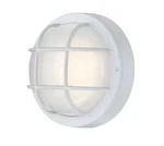Westinghouse 6113900 8" Tall Led Outdoor Wall Sconce - Circular White. Fixed Price $21.75.
