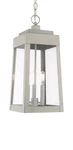 Livex Lighting 20857 Nickel Oslo 3-LIGHT 8"W Mini Pendant. Fixed Price $619.96.
