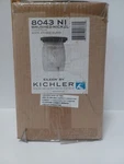 Kichler 8043NI Brushed Nickel Indoor Lighting 100W White Etched Glass. Fixed Price $29.99.