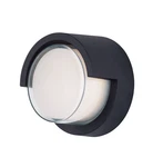 Maxim Eyebrow Outdoor Wall Light In Black. Fixed Price $218.00.