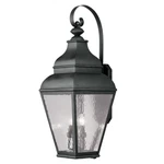 Livex Lighting 2607 Black Exeter Large Outdoor Wall Sconce With 4-LIGHTS. Fixed Price $1749.96.