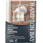 Hampton Bay 8" Decorative Outdoor Wall Coach Lantern Light White 250 399 New. Fixed Price $28.99.