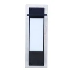 Craftmade Heights 8" Outdoor Lantern, Stainless Steel/midnight ZA2522-SSMN-LED. Fixed Price $172.16.