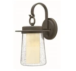 Nos Hinkley Lighting Riley Outdoor Wall Mount Lantern Bronze #2014OZ. Fixed Price $149.00.