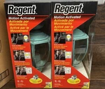 Motion Sensor Dusk To Dawn Outdoor Security Lantern Lights Green Regent Nos Pair. Fixed Price $79.99.