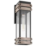 Nuvo Lighting 60/7541 Homestead 16" Tall Outdoor Wall Sconce - Black. Fixed Price $196.99.