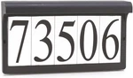Sea Gull Lighting Modern Black Aluminum Address Light, Dual White Xenon Lights,. Fixed Price $17.99.