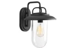 Progress Beaufort 1-LT Textured Black Clear Seeded Glass Large Wall Lantern. Fixed Price $80.00.