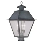 Livex Lighting 2169-61 Mansfield 3 Charcoal Outdoor Post. Fixed Price $572.99.