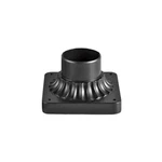 Kichler 5.75"X3.5" Pedestal Mount, Black - 9592BK. Fixed Price $34.99.