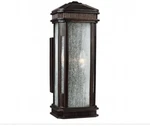 Feiss Federal 3-LIGHT Gilded Bronze Outdoor Wall Fixture OL10804GBZ. Fixed Price $200.00.