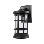 Solus 5.25 In. 1-LIGHT Black Outdoor Round Wall Lantern Sconce Plastic Composite. Fixed Price $18.99.