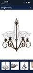 Progress Lighting Bliss 5 -light Antique Bronze Vintage Chandelier. Fixed Price $129.99.