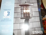New Quoizel Asheville 15-IN Dark Oil Rubbed Bronze Traditional Post Light. Fixed Price $70.00.
