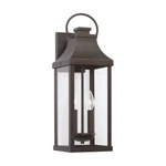 Capital Lighting Bradford Outdoor Wall Lantern, Bronze/clear - 946421OZ. Fixed Price $178.00.