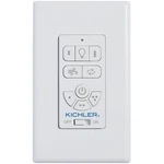 Kichler Ac Standard Full Function Wall Remote Control, White - 370155. Fixed Price $49.99.