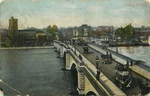 1907 Putney Bridge Over The River Thames London England Vintage Postcard. Fixed Price $18.50.
