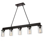 Artcraft Menlo Park 5 9" Island Light, Oil Rubbed Bronze - AC10008. Fixed Price $318.40.