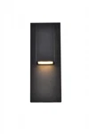 Bellevue EGWS17233 Merissa 13" Tall Led Outdoor Wall Sconce - Black. Fixed Price $92.00.