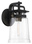 Minka Lavery Maribel Heights 1 Light Outdoor Wall Mount, Sand Coal / Gold. Fixed Price $209.00.