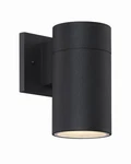 Craftmade ZA2124-LED Black Pillar 8"H Outdoor Wall Sconce. Fixed Price $105.00.
