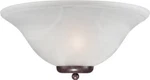 Nuvo 60-5378 Wall Sconce Old Bronze Finish With Alabaster Glass Shade. Fixed Price $66.14.