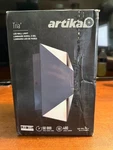 Artika Tria Black Modern Integrated Led Outdoor Hardwired Garage And Porch-light. Fixed Price $84.79.