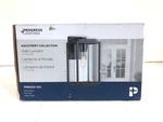 Progress Lighting Macstreet 1-LIGHT 12 In. Matte Black Outdoor Wall Lantern New. Fixed Price $39.99.