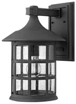 Hinkley Freeport Black 15 1/4" High Outdoor Wall Light. Fixed Price $379.00.