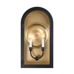 Savoy House Grotto 2LT 23" Outdoor Wall Lantern, Black/gold/clear 5-412-331. Fixed Price $406.00.