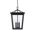 Elegant Lighting OD334H22 Oxford 14"W Outdoor Pendant - Black. Fixed Price $304.00.