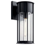 Kichler 59080 Camillo 15" Tall Outdoor Wall Sconce - Black. Fixed Price $324.99.
