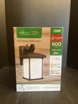 Feit Onesync Bronze Led Dusk Dawn Wall Lantern 11 Inches Height. Fixed Price $75.00.