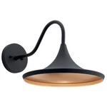 12" Outdoor Light In Textured Black. Fixed Price $249.99.