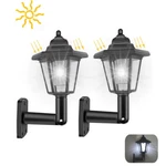 2PACK Solar Led Hexagonal Wall Mount Light Outdoor Sconce Lanterns Auto Off. Fixed Price $19.99.