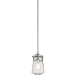 Kichler Lighting Lyndon Collection 1-LIGHT Brushed Aluminum Outdoor Pendant. Fixed Price $33.99.
