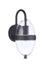 Midnight One Light Outdoor Wall Mount From The Sivo Collection. Fixed Price $74.86.