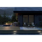 Kichler Brix Outdoor Wall Light, Medium, Textured Black/clear - 59124BKT. Fixed Price $324.99.