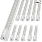 Vevor 10 Pack Ft Led Shop Light 40W Linkable Ceiling Fixture 5000LM. Fixed Price $92.69.