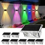 8PACK Led Solar Power Wall Lights Outdoor Garden Yard Fence Deck Step Decor Lamp. Fixed Price $34.59.