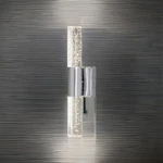 Allen +roth Dunwynn 18" 3-LIGHT Chrome Led Modern/contemporary Vanity Wall. Fixed Price $44.95.