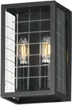 Maxim 30691CL Magnus 2 Light 11" Tall Outdoor Wall Sconce - Black. Fixed Price $88.40.