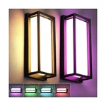 Led Rgbcw Outdoor Wall Light Fixtures, 2 Pack Modern Sconces, Color Chan.... Fixed Price $187.50.