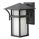 Hinkley Lighting Harbor 1 Outdoor Small Wall Mount, Satin Black - 2570SK. Fixed Price $228.65.